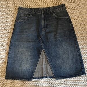 Topshop Denim Skirt